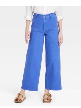 Universal Thread Wide-Leg Jeans in Sailor Blue
